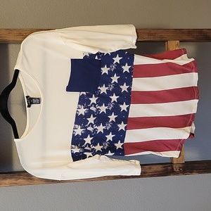 Stars & Stripes Baseball Tee